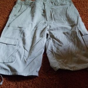 Tan Cargo Shorts